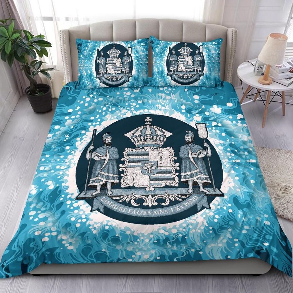 Hawaiian Coat Of Arms Polynesian Duvet Cover Bedding Set hawaiian coat of arms polynesian duvet cover bedding set 5273