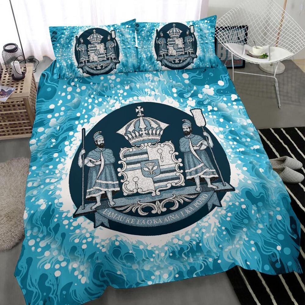 Hawaiian Coat Of Arms Polynesian Duvet Cover Bedding Set hawaiian coat of arms polynesian duvet cover bedding set 5500