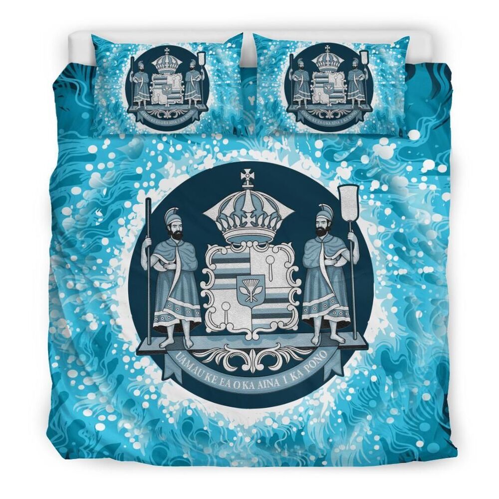 Hawaiian Coat Of Arms Polynesian Duvet Cover Bedding Set hawaiian coat of arms polynesian duvet cover bedding set 6721
