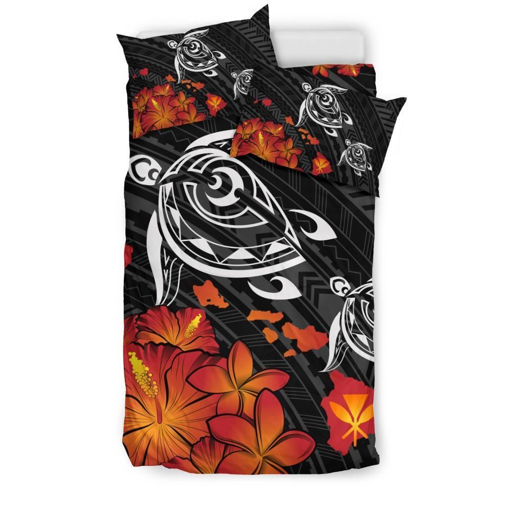 Hawaiian Map Kanaka Turtles Hibiscus Plumeria Duvet Cover Bedding Set hawaiian map kanaka turtles hibiscus plumeria duvet cover bedding set 6755