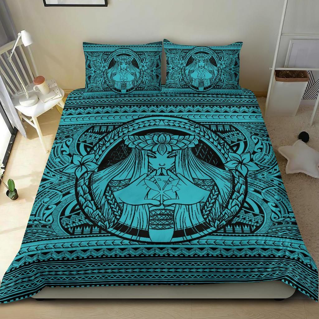 Hawaiian Map Madame Pele Kanaka Plumeria Polynesian Duvet Cover Bedding Set hawaiian map madame pele kanaka plumeria polynesian duvet cover bedding set 7663