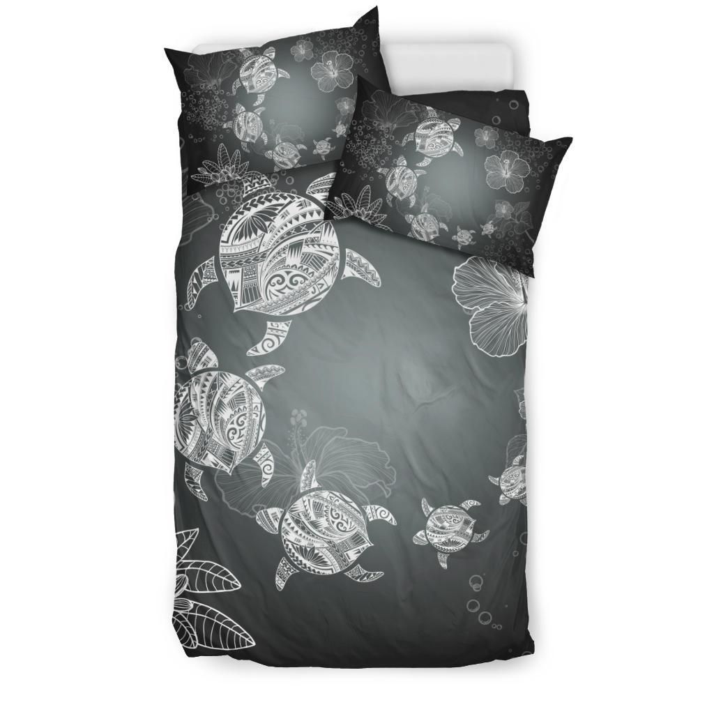 Hawaiian Plumeria Hibiscus Turtle Under The Sea Polynesian Duvet Cover Bedding Set hawaiian plumeria hibiscus turtle under the sea polynesian duvet cover bedding set 4143