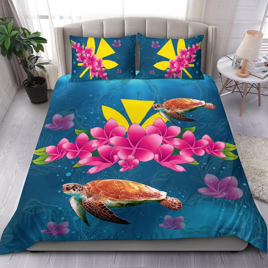 Hawaiian Plumeria Kanaka Turtle Sea Polynesian Duvet Cover Bedding Set hawaiian plumeria kanaka turtle sea polynesian duvet cover bedding set 2721