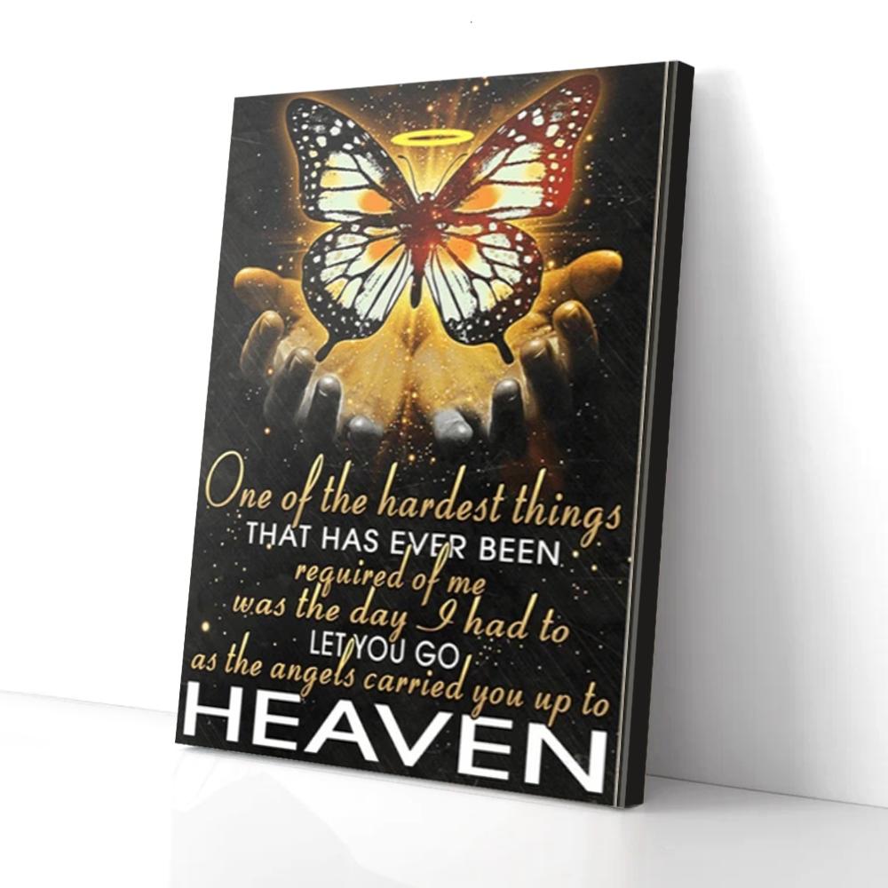 heaven butterfly canvas prints wall art decor 2910