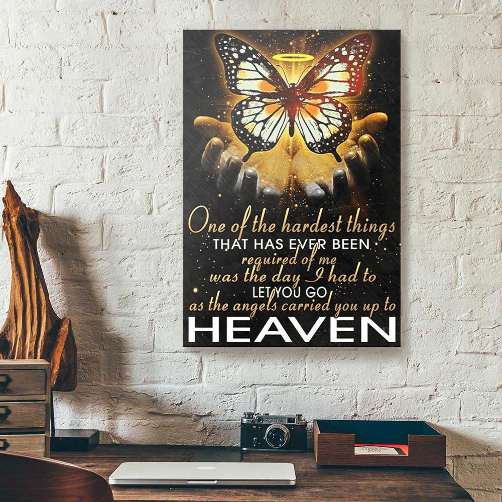 heaven butterfly canvas prints wall art decor 3681