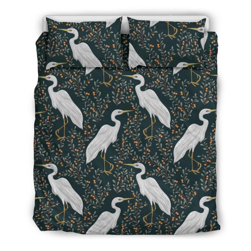 heron cool design comfortable bedding set bedroom decor 1817