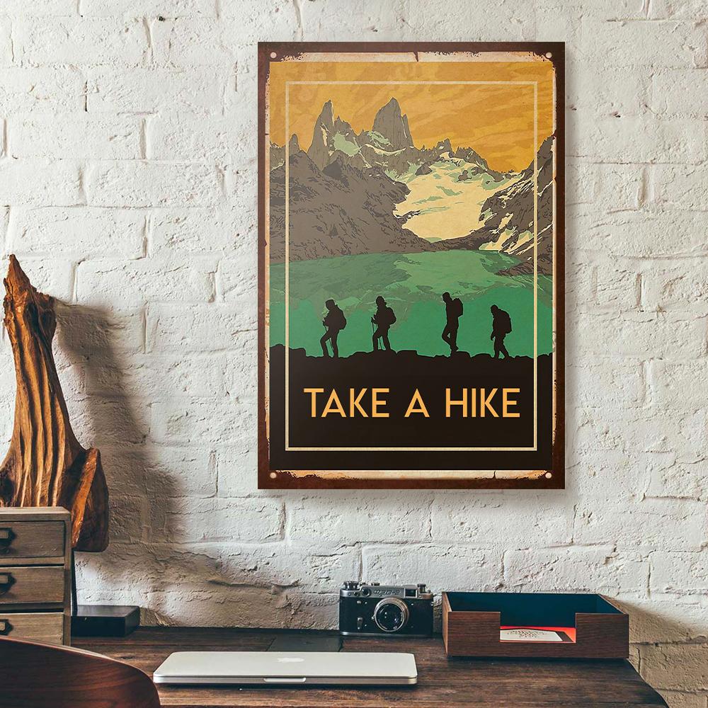 Hiking Mountain Canvas Prints - Wall Art Decor hiking mountain canvas prints wall art decor 5362