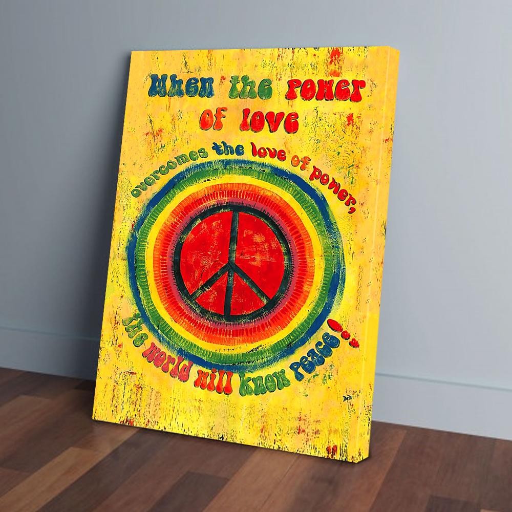 Hippie Circle Canvas Prints - Wall Art Decor hippie circle canvas prints wall art decor 4736