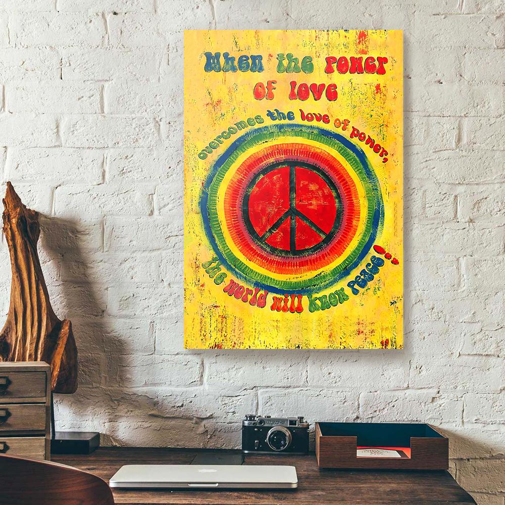 Hippie Circle Canvas Prints - Wall Art Decor hippie circle canvas prints wall art decor 6412