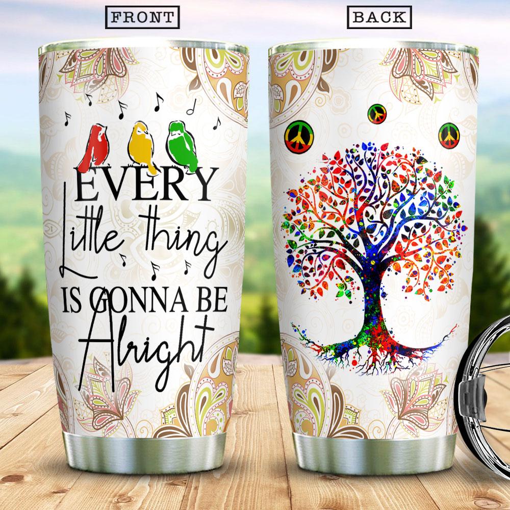 hippie tree of life hippie bohemian hippie gifts for her gifts for hippie friends hippie gifts for friends stainless steel tumbler 4154