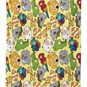 hippo giraffe koala 3d printed tablecloth table decor 3883
