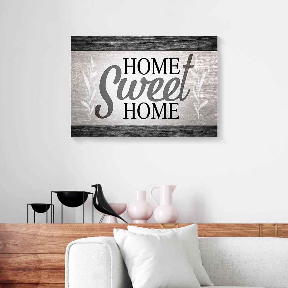 home sweet home canvas prints wall art decor 5267