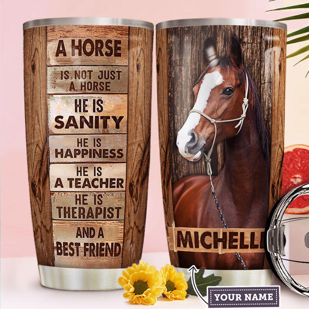 Horse Not Just A Horse Personalized Stainless Steel Tumbler horse not just a horse personalized stainless steel tumbler 1406