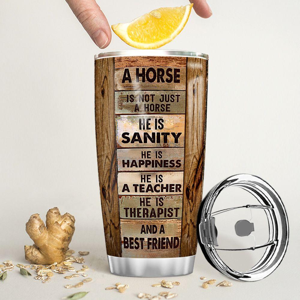 Horse Not Just A Horse Personalized Stainless Steel Tumbler horse not just a horse personalized stainless steel tumbler 3820