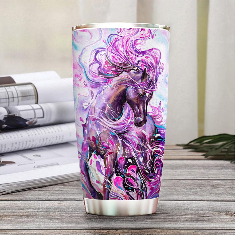 Horse Personalized Stainless Steel Tumbler horse personalized stainless steel tumbler 1717