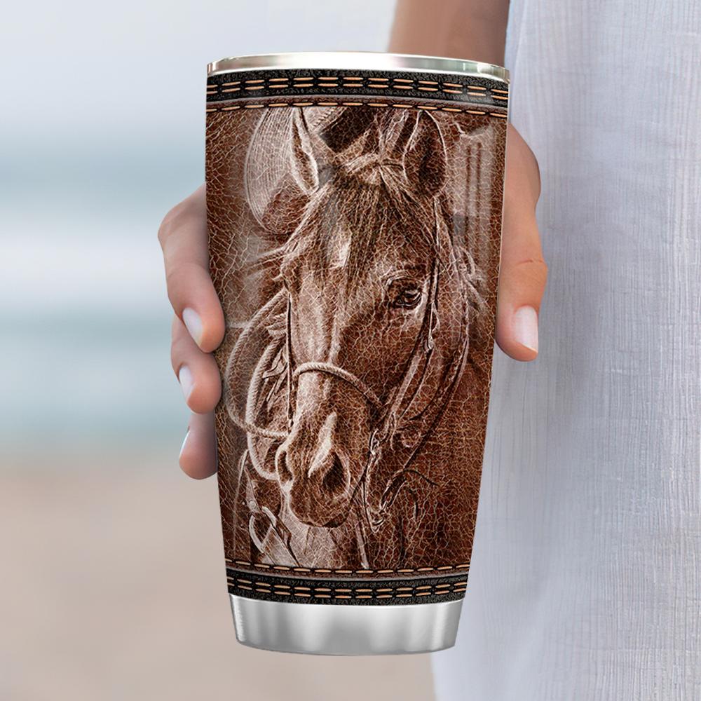 Horse Personalized Stainless Steel Tumbler horse personalized stainless steel tumbler 6995