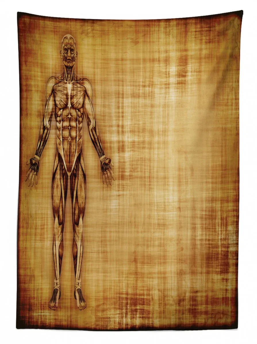 Human Body Style 3D Printed Tablecloth Table Decor human body style 3d printed tablecloth table decor 7971