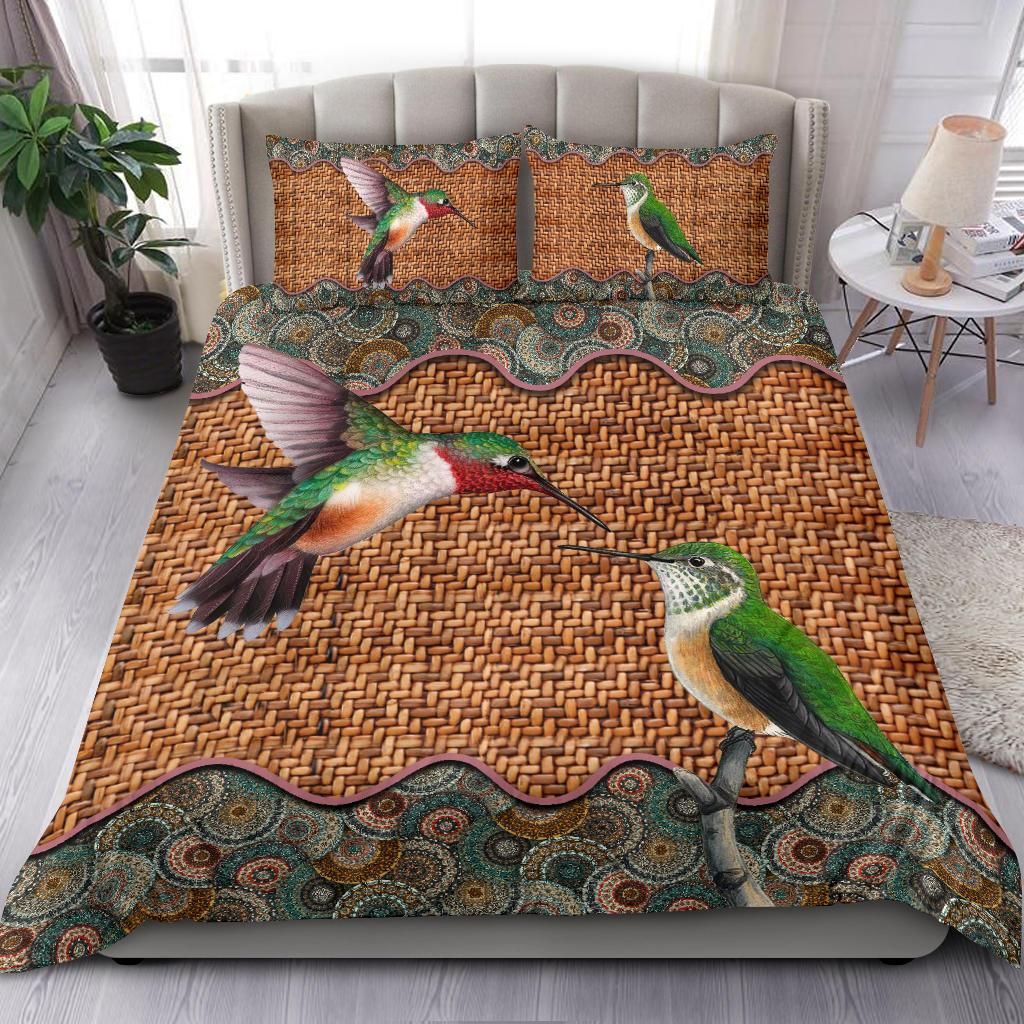 hummingbird hummingbirds on the seamless pattern duvet bedding set 7286