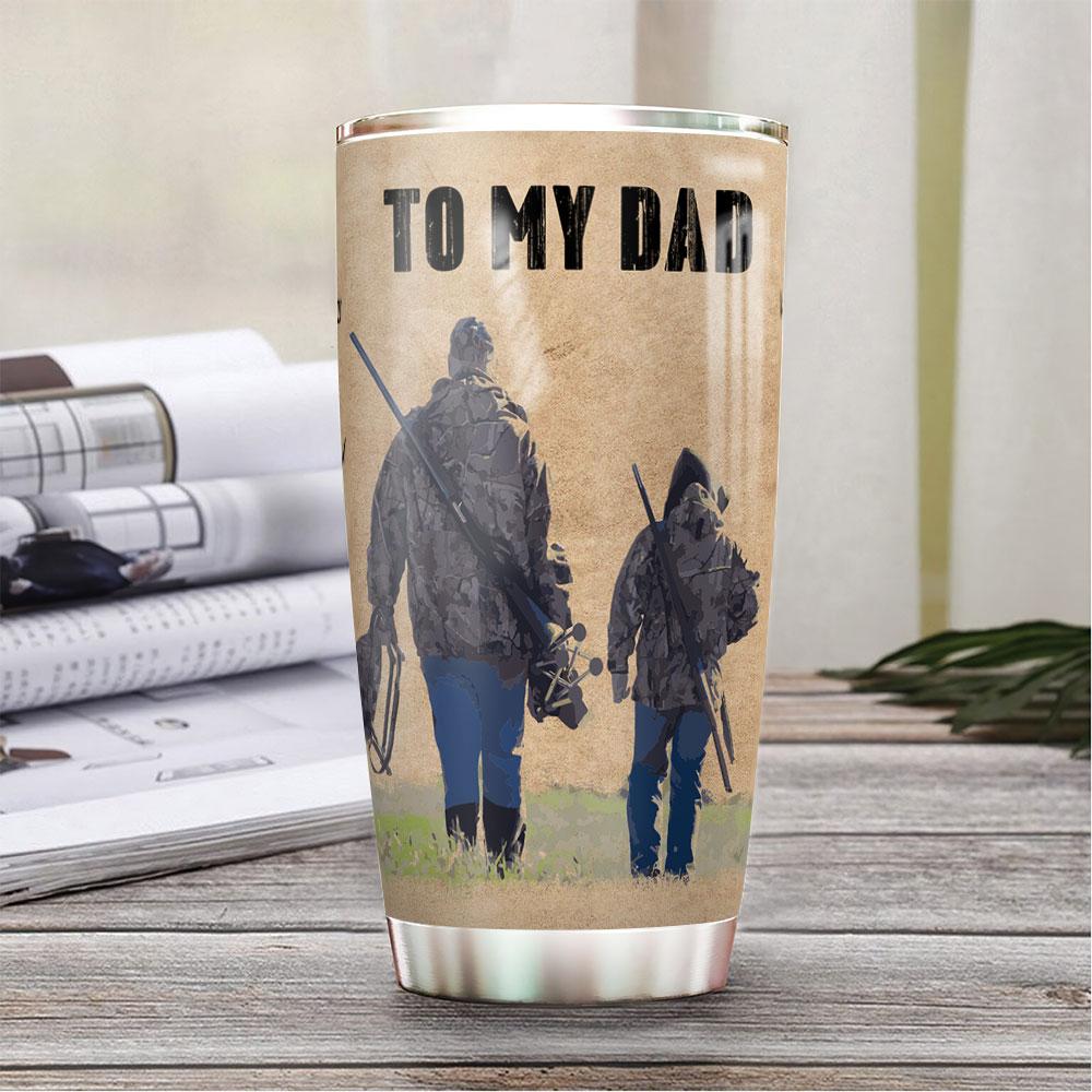 Hunting Buddies Dad And Son Stainless Steel Tumbler hunting buddies dad and son stainless steel tumbler 6022