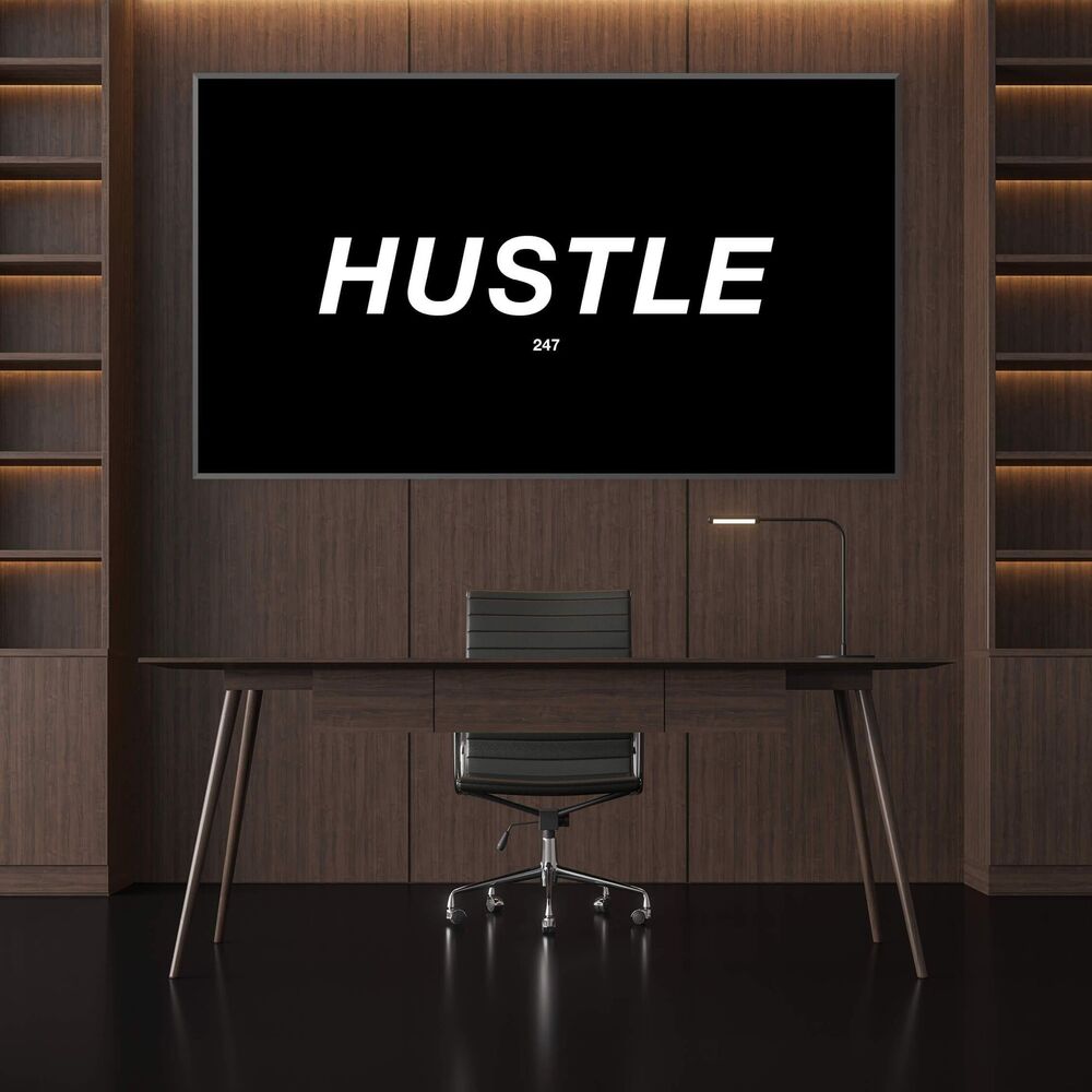 Hustle 247 Motivational Positive Canvas Print - Wall Art Decor hustle 247 motivational positive canvas print wall art decor 2676