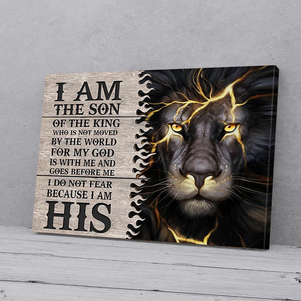 i am lion king canvas prints wall art decor 4401