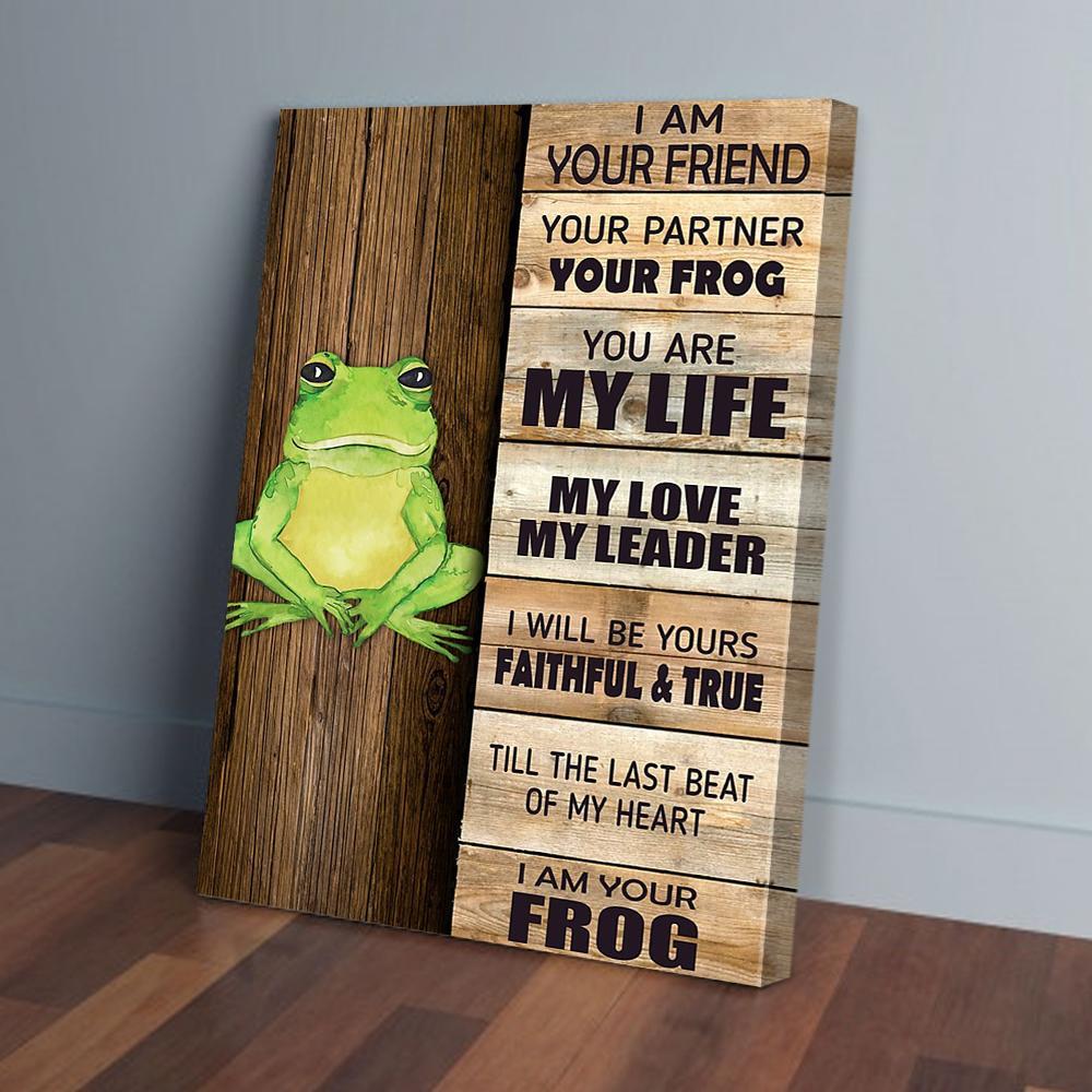 I Am Your Frog Canvas Prints - Wall Art Decor i am your frog canvas prints wall art decor 6446