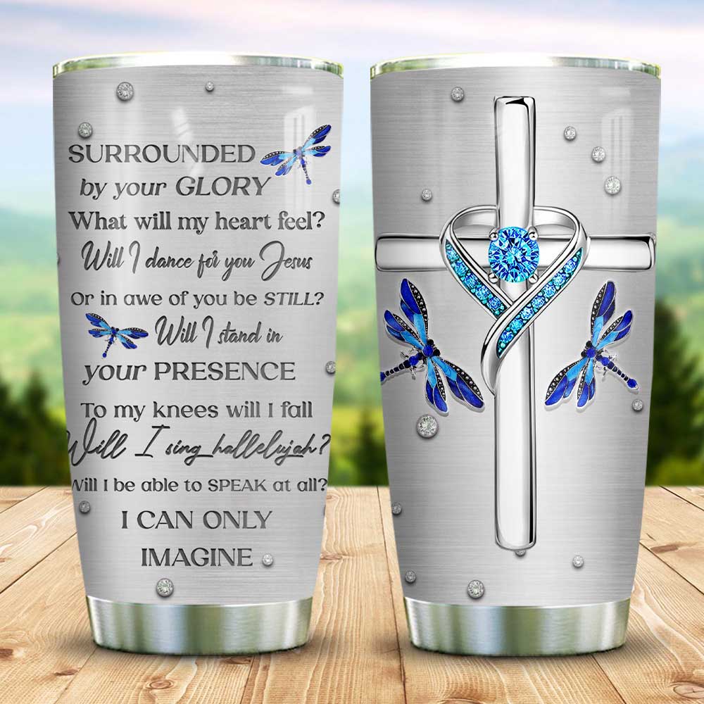 i can only imagine faith jewelry customize personalized stainless steel tumbler 8958