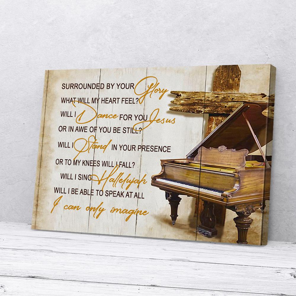 i can only imagine piano canvas prints wall art decor 1800