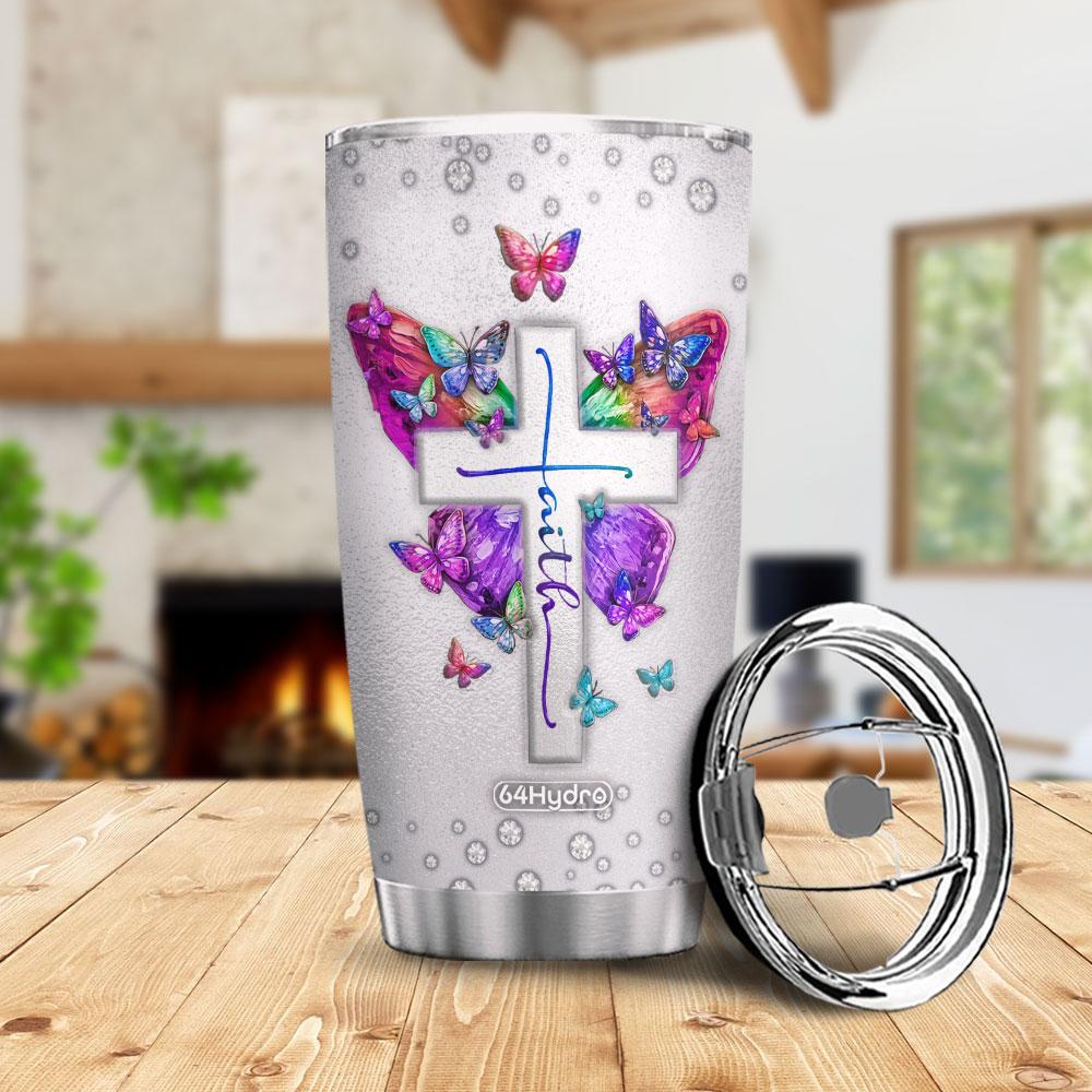 i still believe in amazing grace fth stainless steel tumbler 2022