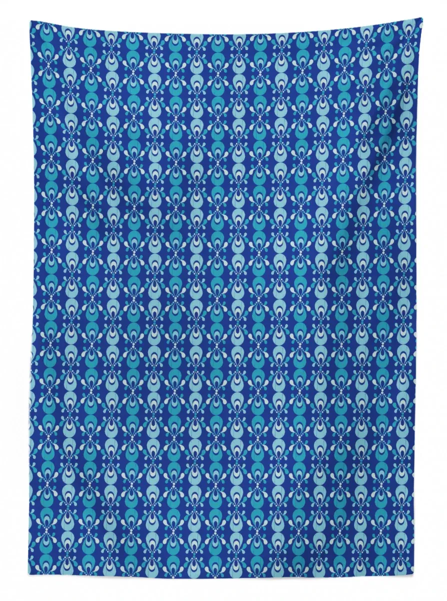 ikat inspired boho 3d printed tablecloth table decor 6797