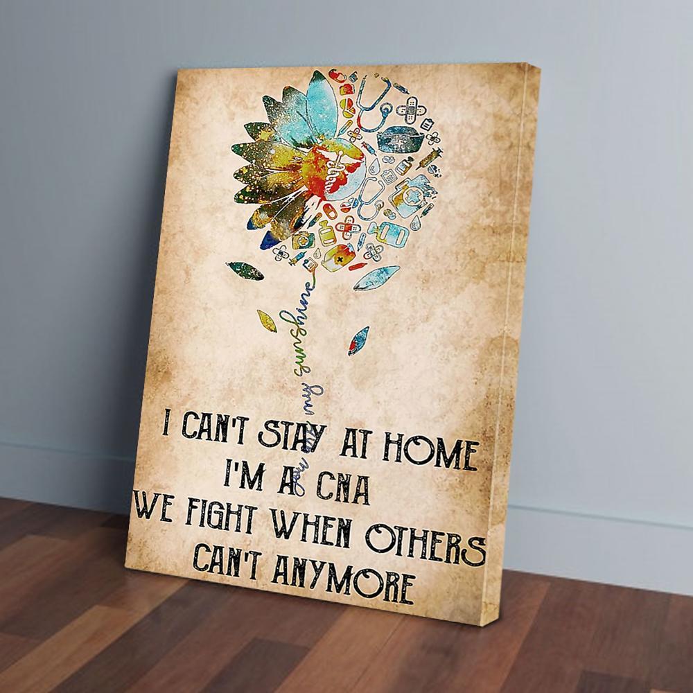 im a cna canvas prints wall art decor 6854