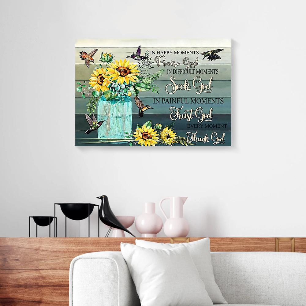 In Happy Moments Hummingbird Canvas Prints - Wall Art Decor in happy moments hummingbird canvas prints wall art decor 5983