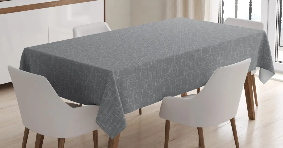 interlink tileable motif 3d printed tablecloth table decor 5914