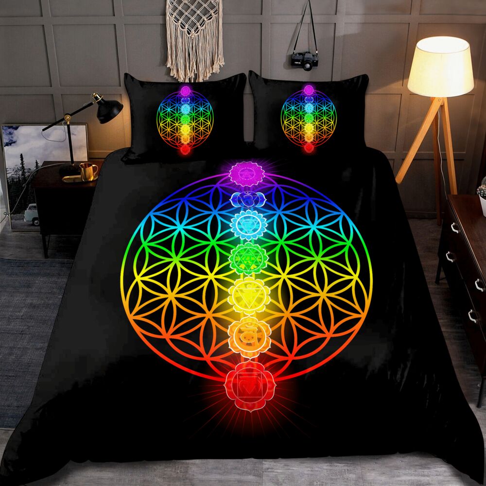 Irish Mandala Seven Chakra St Patrick's Day Duvet Cover Bedding Set irish mandala seven chakra st patricks day duvet cover bedding set 3767