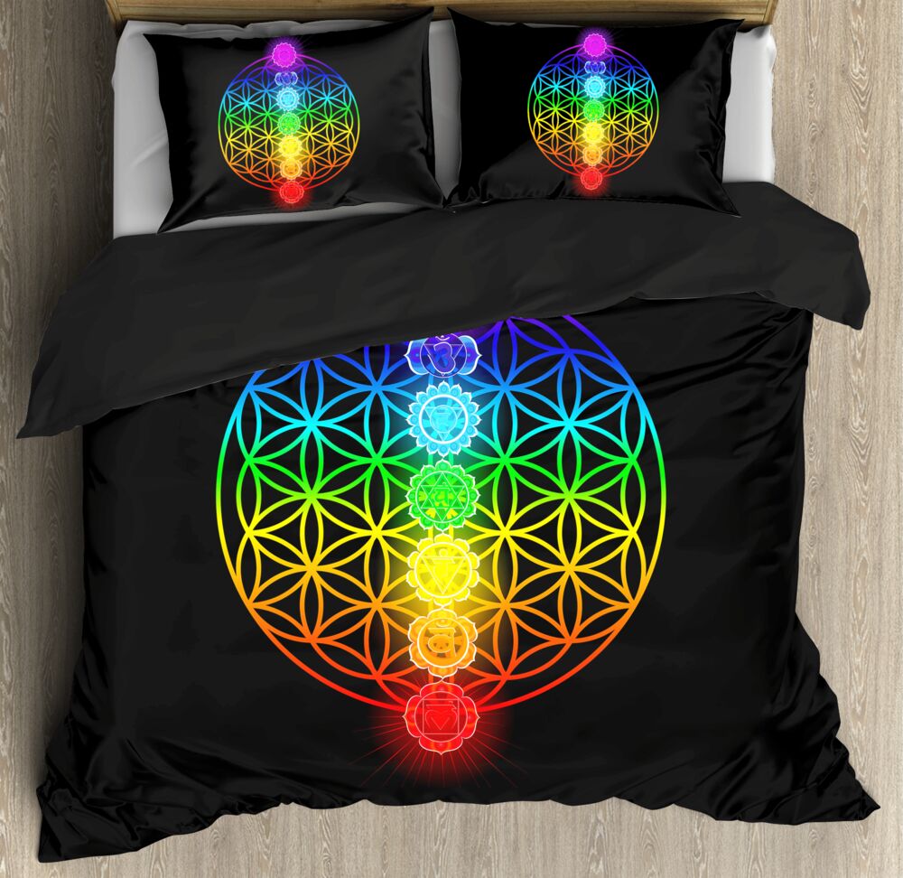 Irish Mandala Seven Chakra St Patrick's Day Duvet Cover Bedding Set irish mandala seven chakra st patricks day duvet cover bedding set 8422