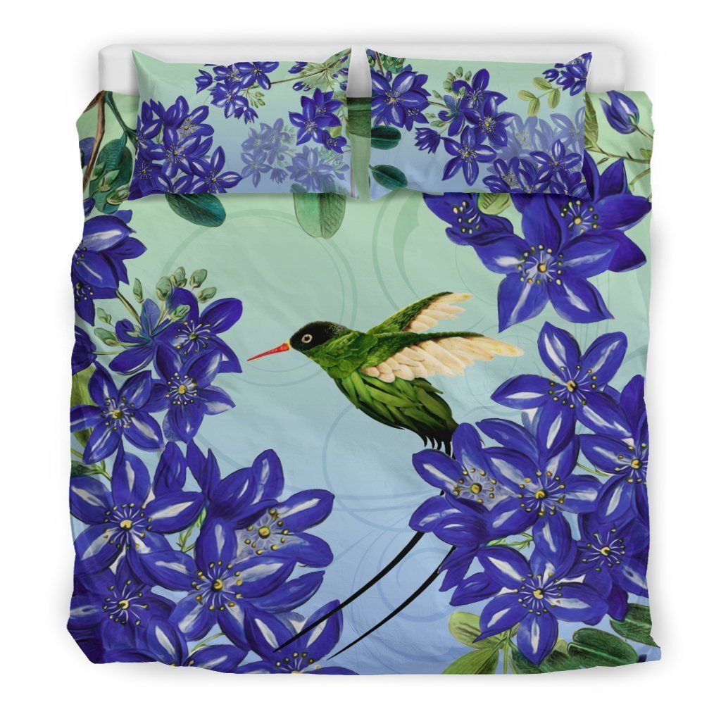 jamaican doctor bird lignum vitae bedding set bedroom decor 8447