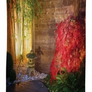 japanese bamboo 3d printed tablecloth table decor 1221