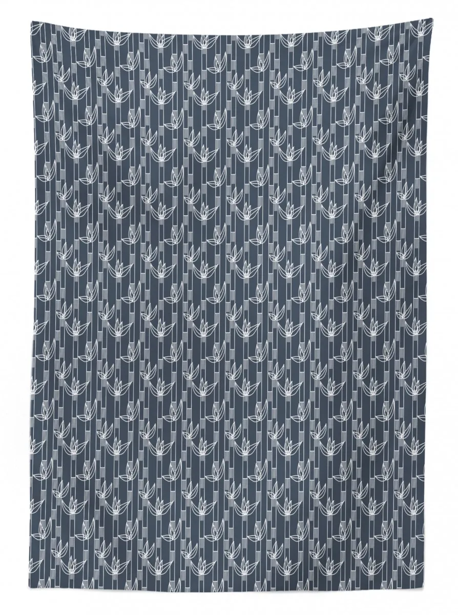 japanese striped graphic 3d printed tablecloth table decor 4625