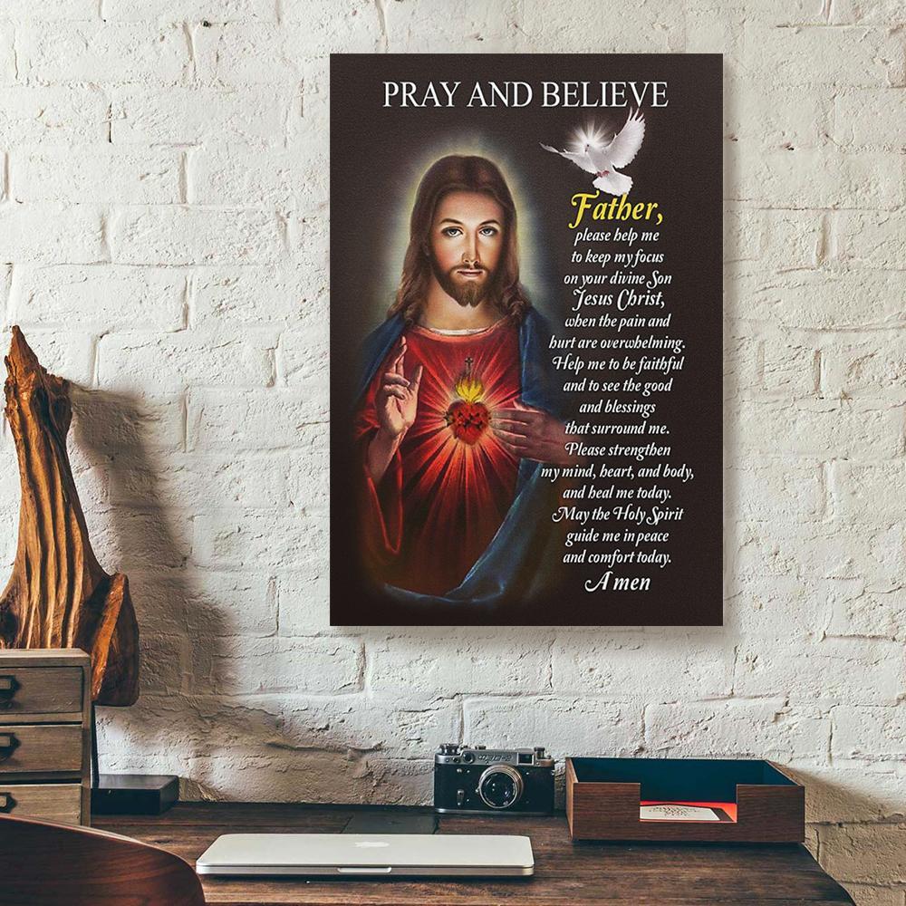 jesus canvas prints wall art decor 4580