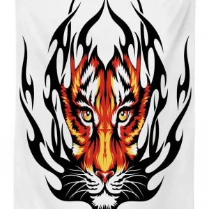 jungle tigers prince 3d printed tablecloth table decor 1231