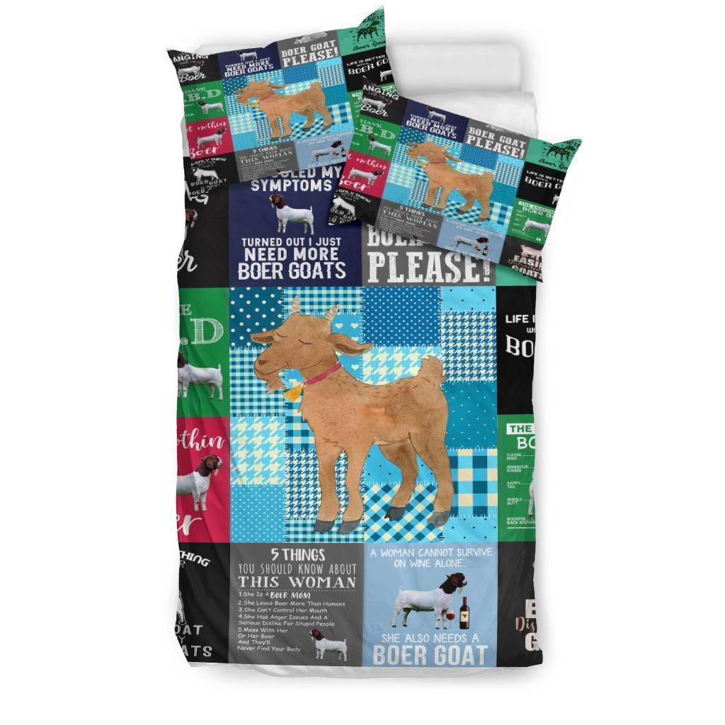 just hanging with my goat bedding set bedroom decor 6396