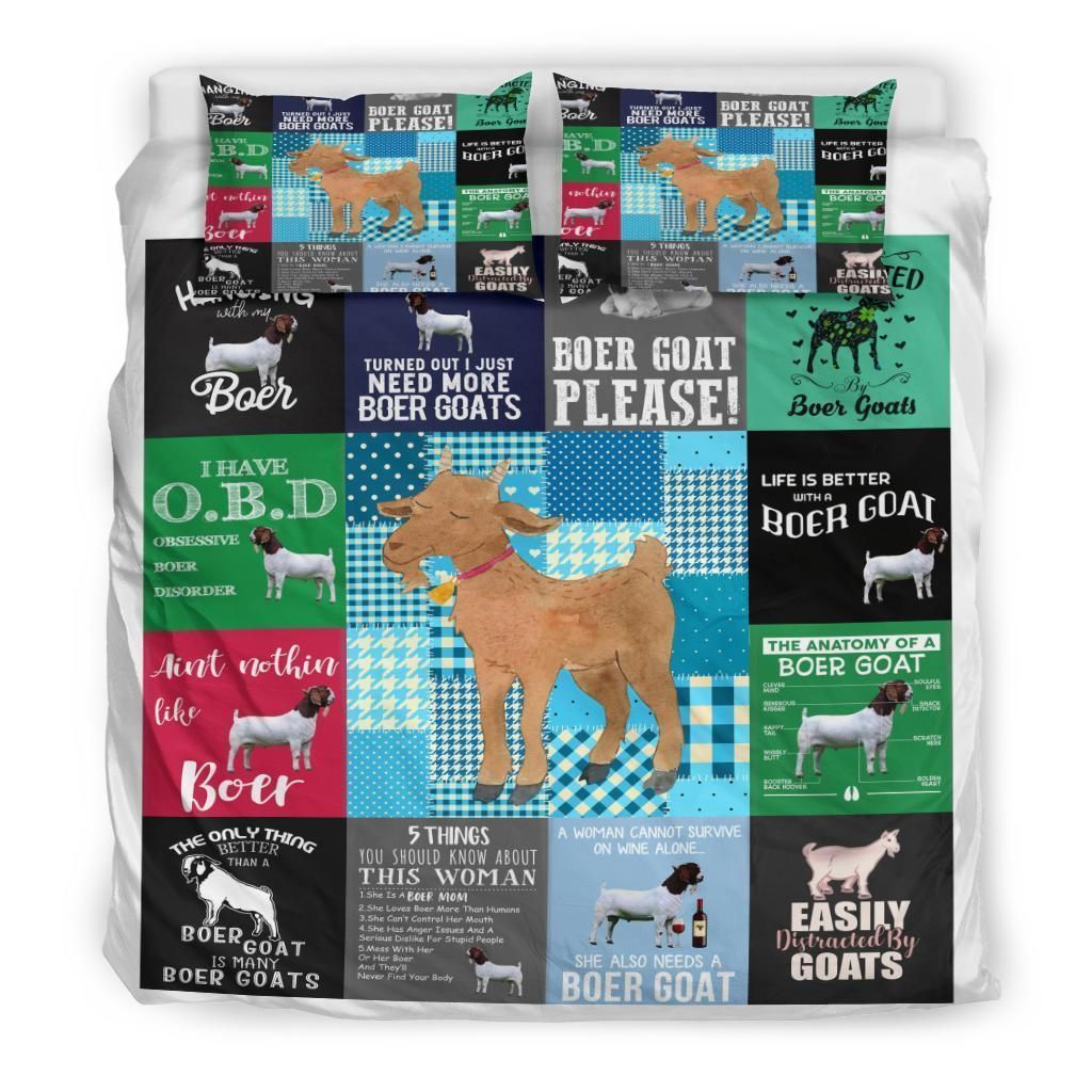just hanging with my goat bedding set bedroom decor 6465