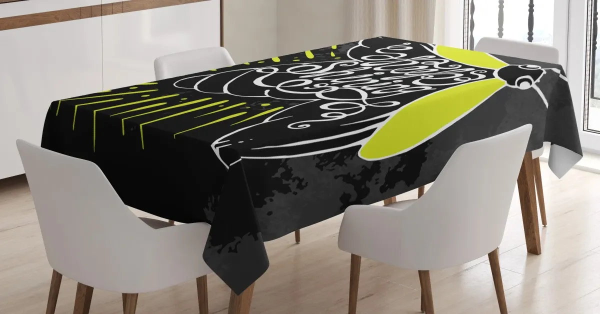 Keep Calligraphy 3D Printed Tablecloth Table Decor keep calligraphy 3d printed tablecloth table decor 7130