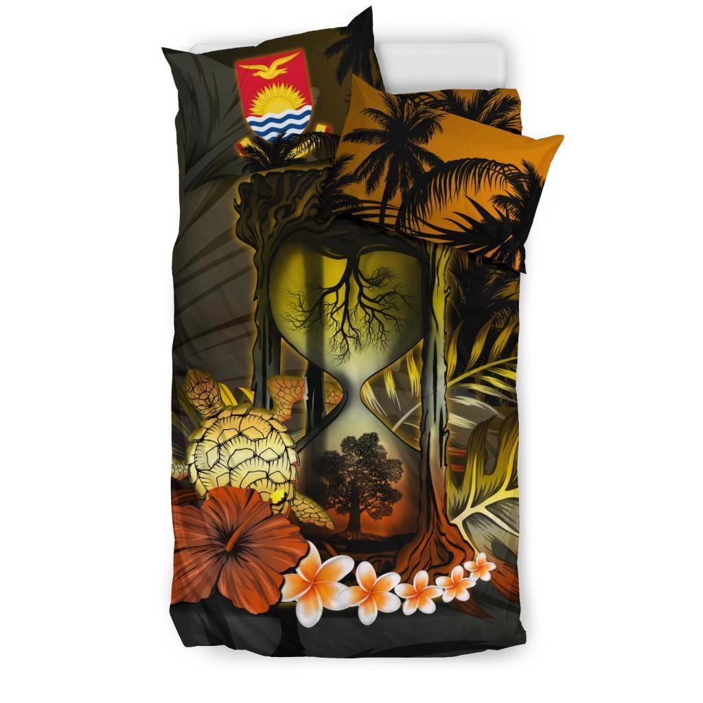 Kiribati Hibiscus Tree Of Life Hourglass Bedding Set Bedroom Decor kiribati hibiscus tree of life hourglass bedding set bedroom decor 2779
