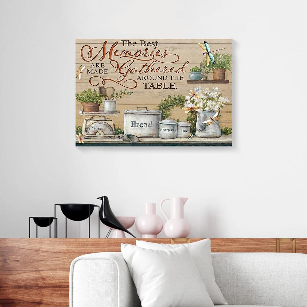 kitchen dragonfly canvas prints wall art decor 1204