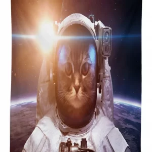 kitty lunar eclipse 3d printed tablecloth table decor 4320