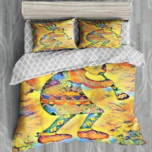 kokopeli art printed bedding set bedroom decor 8988