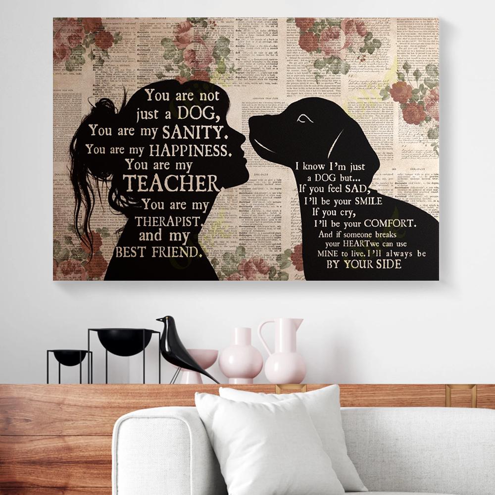 Labrador Sanity Canvas Prints - Wall Art Decor labrador sanity canvas prints wall art decor 6838