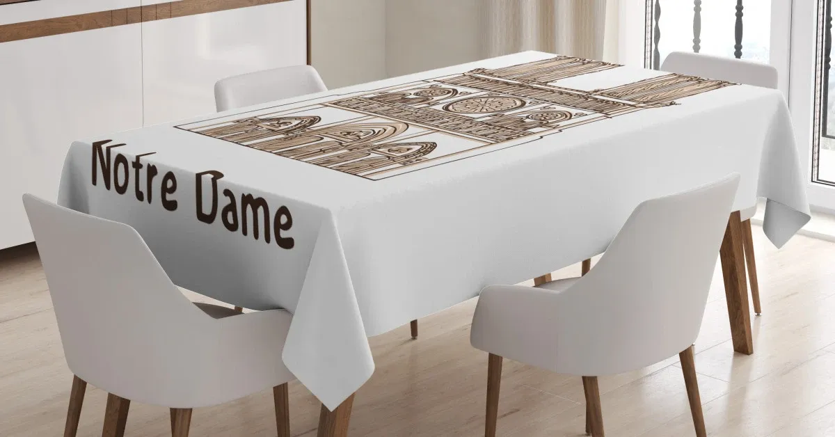 Landscape Art 3D Printed Tablecloth Table Decor landscape art 3d printed tablecloth table decor 1262