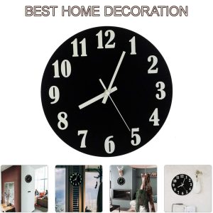 laundry sorting out life wall clock decoration gift 7694